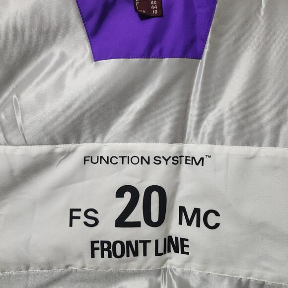 Vintage 90s NEVICA Ski Jacket Women’s Size 10 Purple & Neon Pink Retro Snow Coat - Picture 14 of 16